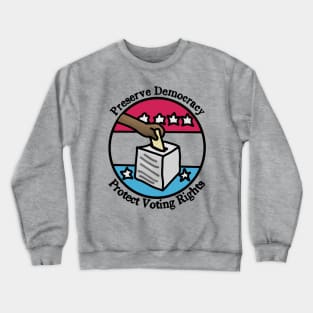 Protect Voting Rights Crewneck Sweatshirt